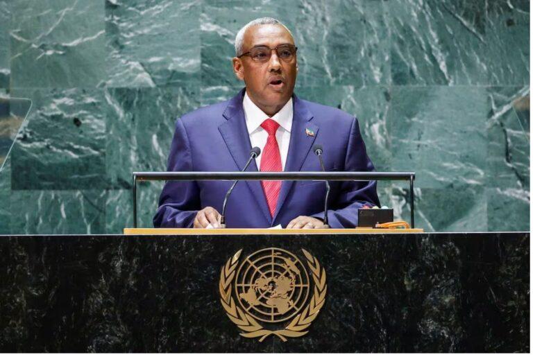 Ethiopia's Deputy Prime Minister Demeke Mekonnen Hassen addresses the 78th Session of the U.N. General Assembly in New York City, U.S., September 23, 2023. REUTERS/Eduardo Munoz Acquire Licensing Rights