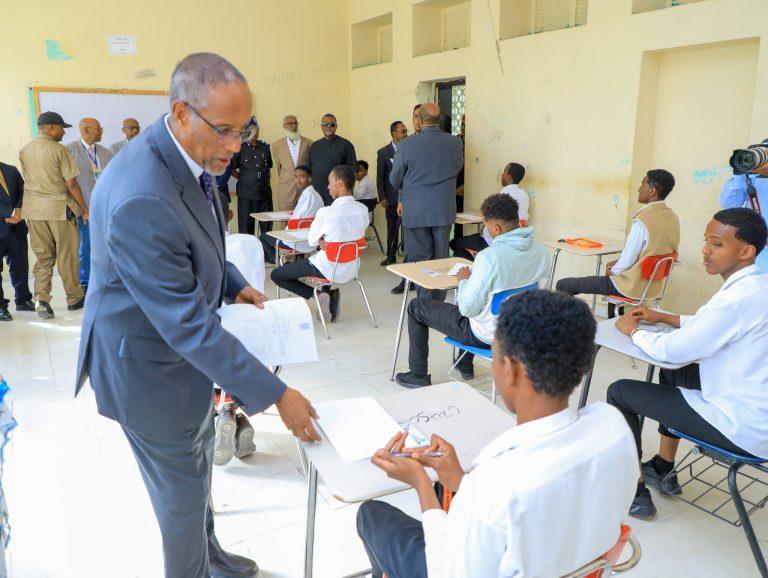 Somaliland: President inaugurates the Certificate Examination for Primary and Secondary Schools 2024