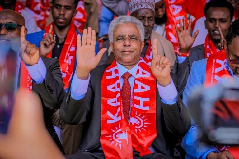 KAAH founder and heavyweight politician, Mohamoud Hashi Abdi