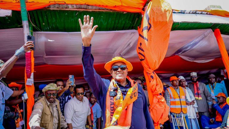 Dr. Abdirahman Mohamed Abdullahi "Irro," Waddani’s presidential candidate