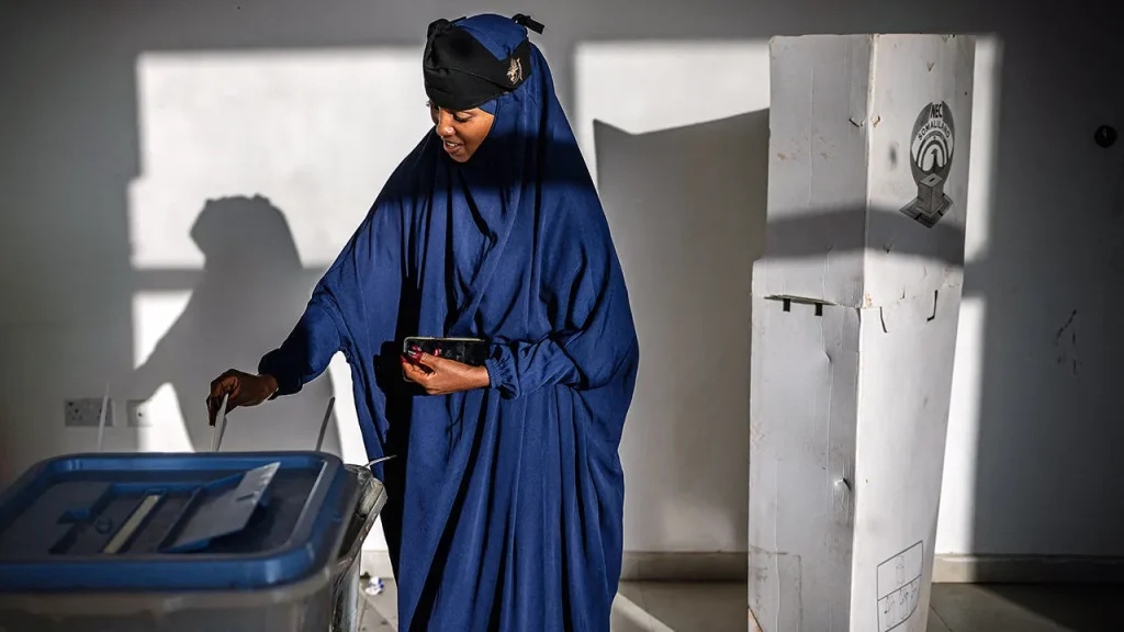A consequential vote in Somaliland Photograph: AFP