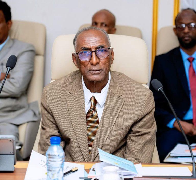 Somaliland Minister of Internal Security, Mr. Abdalle Mohamed Arab