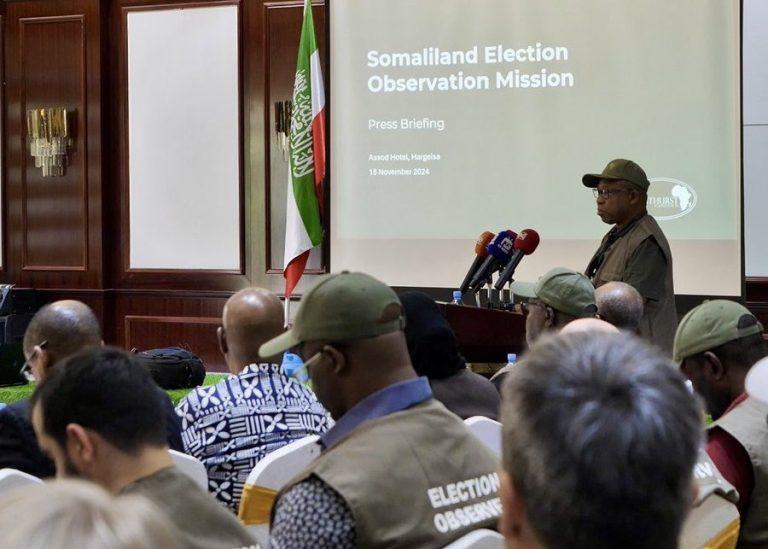 Meeting of joint observers, Hargeisa, 12 November 2024. Photo by Brenhurst