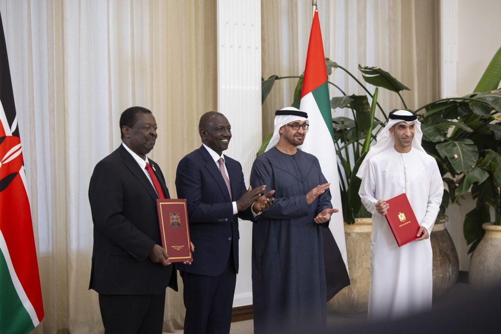 UAE and Kenya Sign Comprehensive Economic Partnership Agreement to Boost Trade and Investment