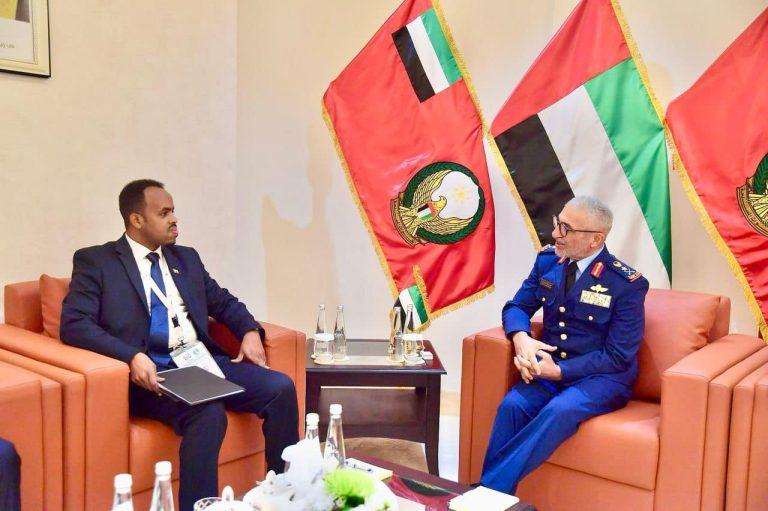 Somaliland Army Chief Meets UAE Chief of Staff to Strengthen Military Cooperation