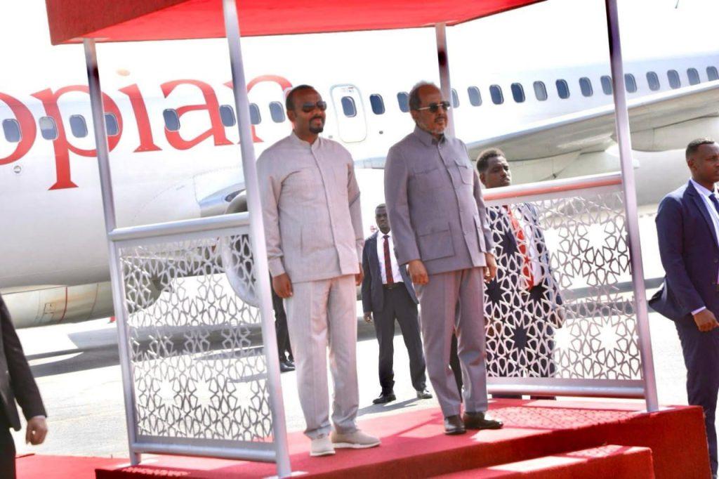 Ethiopian PM Arrives in Mogadishu for Talks