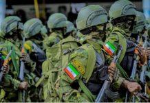 Somaliland Highlights Commitment to Combating Terrorism and Piracy Somaliland armed forces in a 2024 parade. Author: Ministry of Foreign Affairs of Somaliland