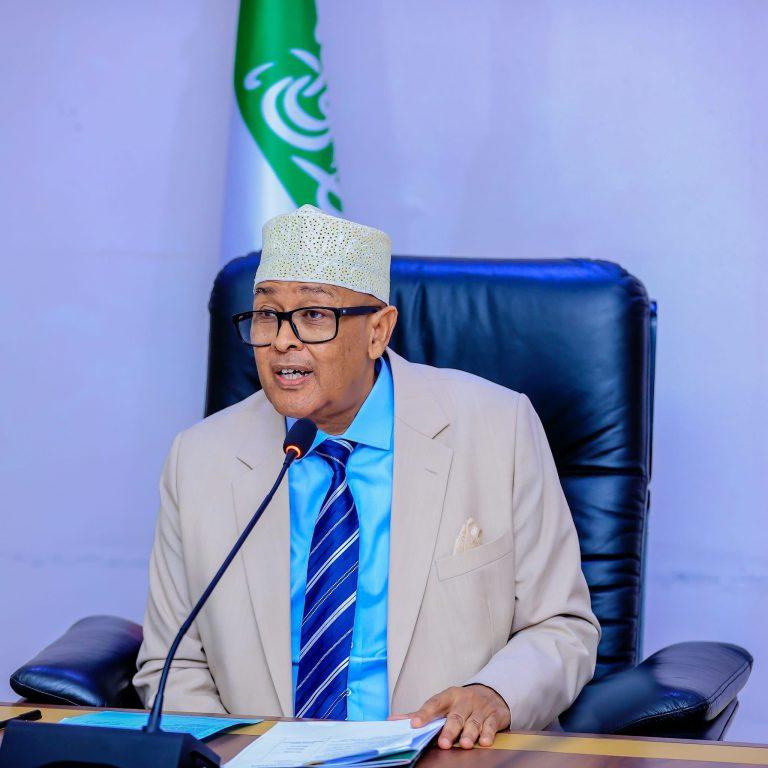 Somaliland President Abdirahman Mohamed Abdullahi (Irro)