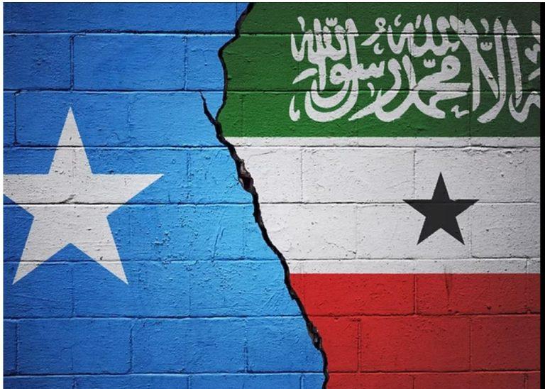 Somaliland and Somalia Flags