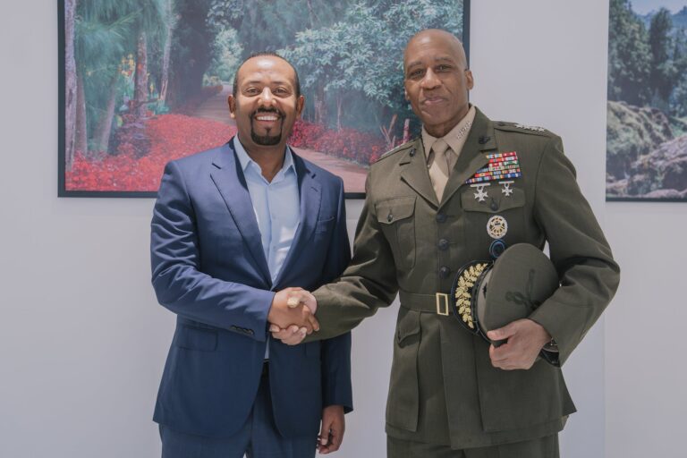 U.S. AFRICOM Commander Meets Ethiopian PM After Strategic Visit to Somaliland