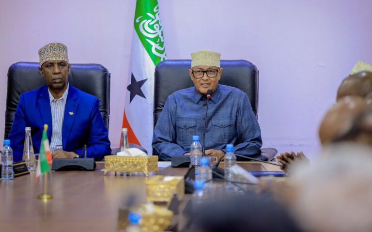 Somaliland President Dr Abdirahman Mohamed Abdilahı Declares Emergency as Severe Drought Threatens Millions