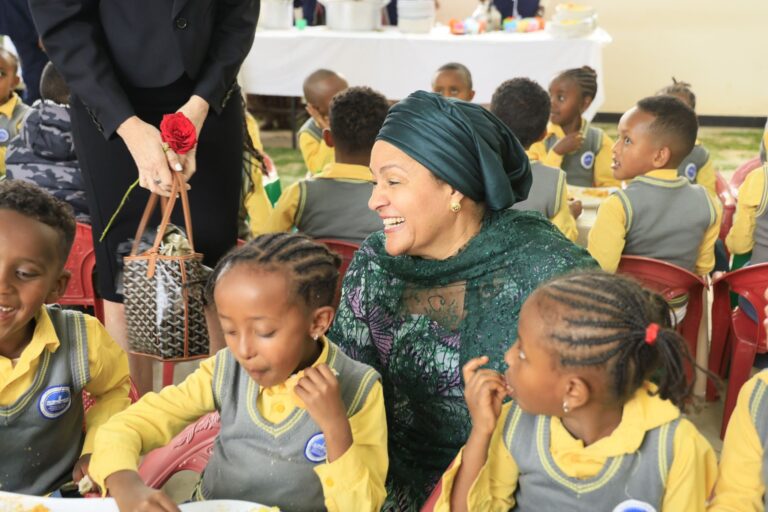 UN Deputy Secretary-General, Delegates Tour Addis Ababa Projects