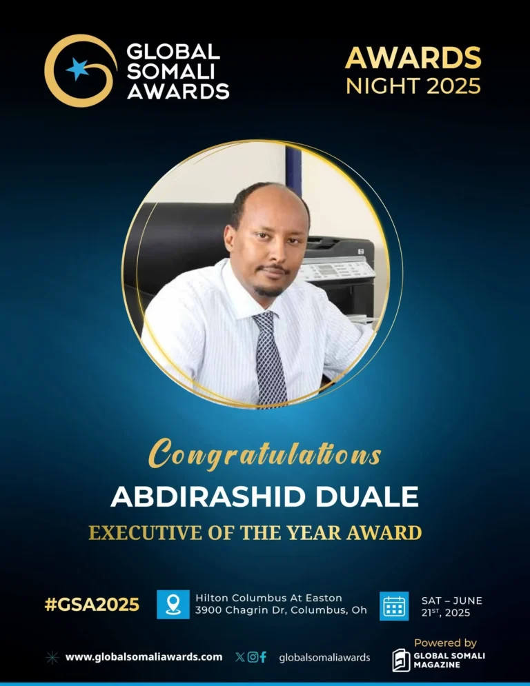 Dahabshiil CEO honoured with global award