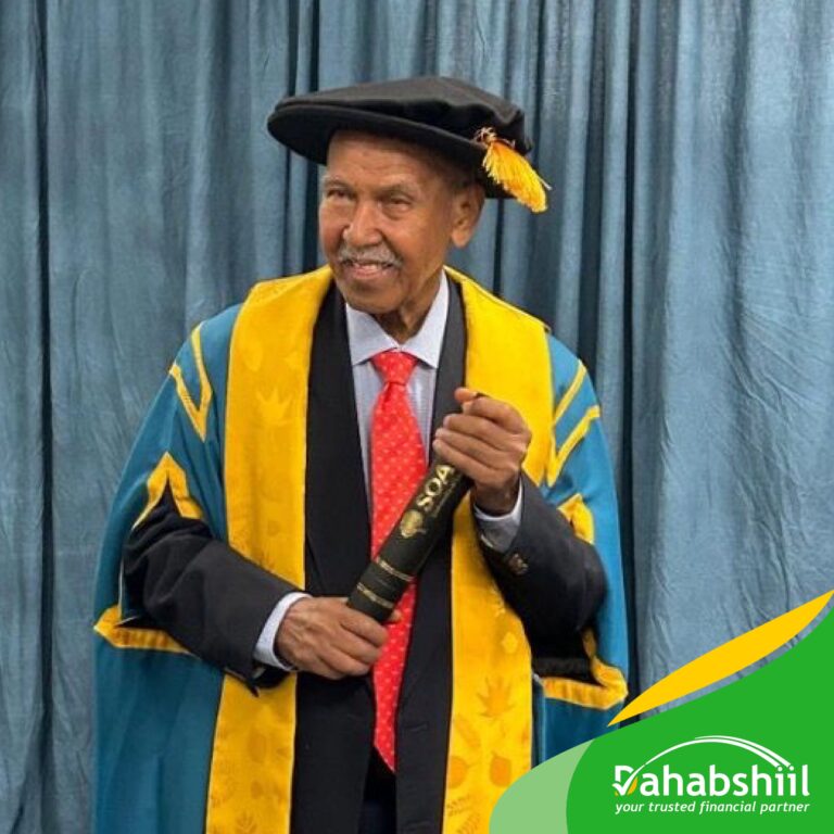 Dahabshiil CEO Congratulates Somali Novelist Nuruddin Farah on SOAS Honorary Doctorate