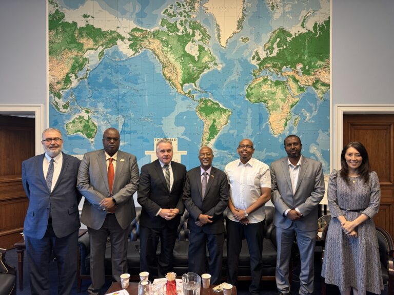 Somaliland Defence Minister Meets U.S. Congressman Chris Smith Amid Push for Stronger Ties