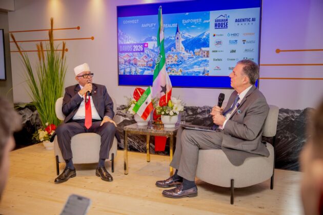 Somaliland president urges global reassessment at Davos, pitches investment over aid