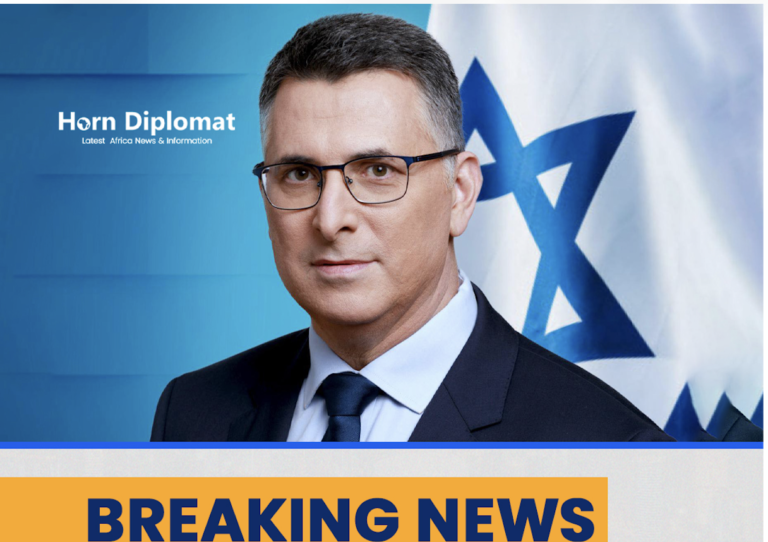 Israeli FM arrives in Somaliland on official state visit after recognition