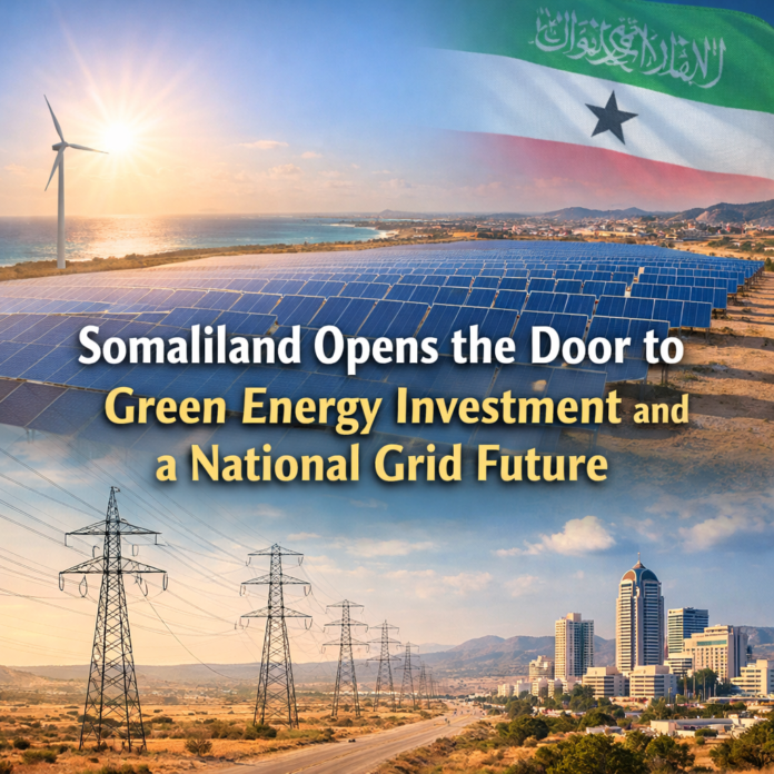 Somaliland Opens the Door to Green Energy Investment and a National Grid Future