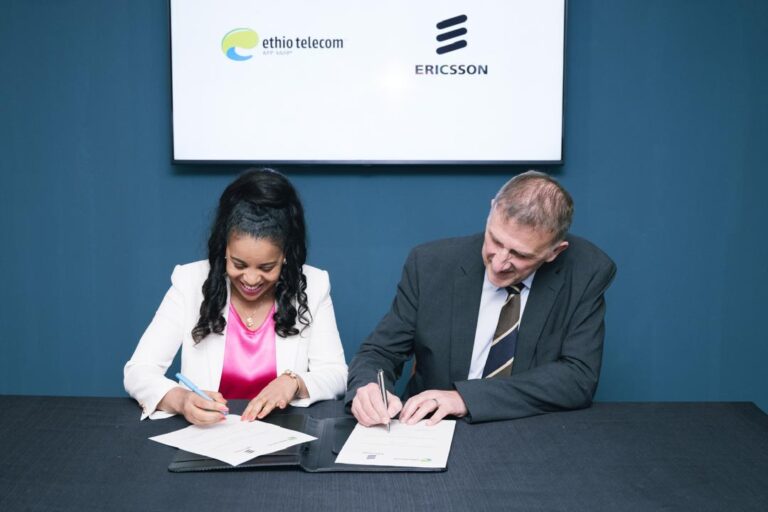 Ethio Telecom, Ericsson Sign Major Network Expansion Agreement