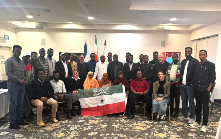 Somaliland Water Experts Undergoing Training in Israel
