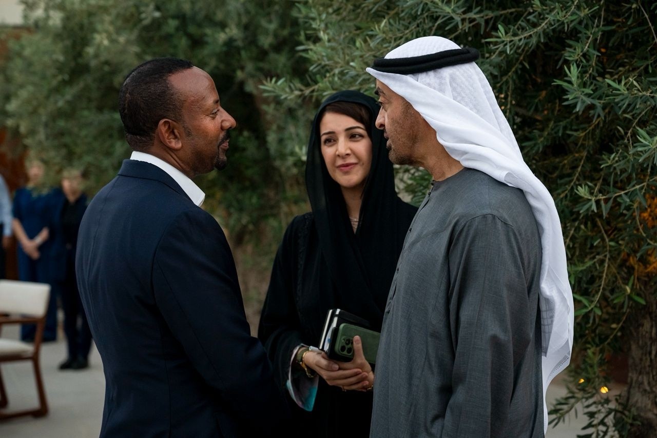 UAE President Sheikh Mohamed bin Zayed Al Nahyan and Ethiopian Prime Minister Dr Abiy Ahmed, Prime Minister discuss cooperation and regional developments