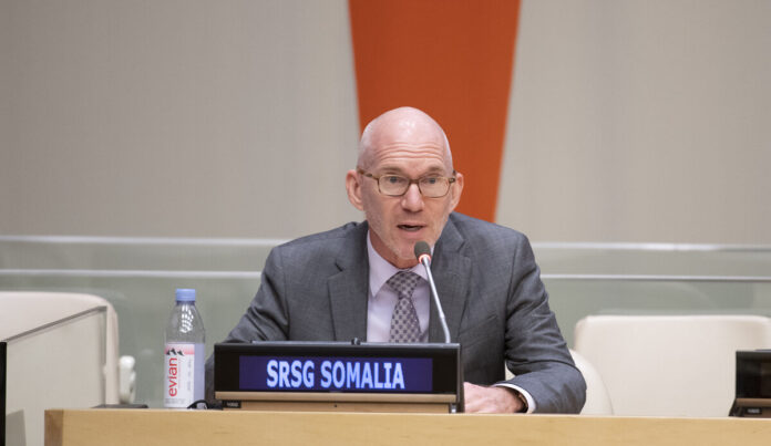 James Swan, UN Secretary-General's Special Representative for Somalia. Photo: UNSOM
