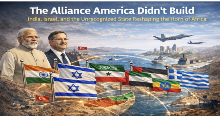 The Alliance America Didn’t Build: India, Israel, and Somaliland Reshaping the Horn of Africa