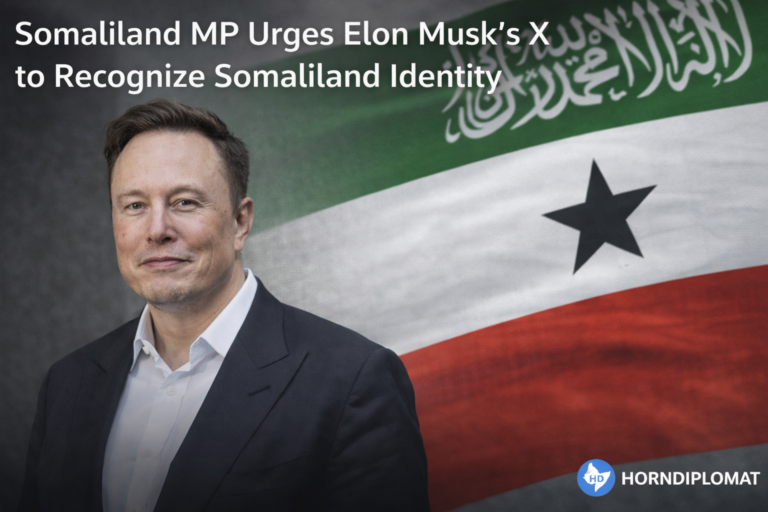 Somaliland MP Urges Elon Musk’s X to Recognize Somaliland Identity