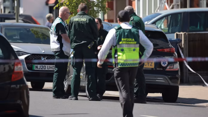Jewish community medical charity Shomrim said two people had been stabbed and were being treated © Ben Cawthra/LNP