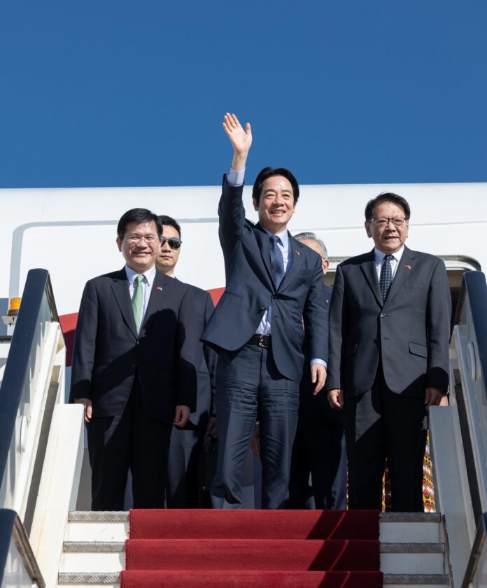 Taiwan President Arrives in Eswatini