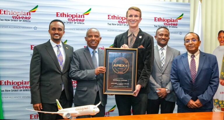 Ethiopian Airlines Named Africa’s Best Airline 2026