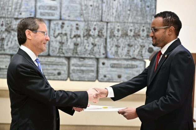 Somaliland Ambassador Presents Credentials to Israeli President