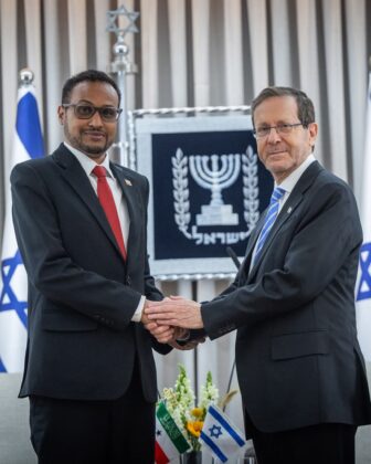 Somaliland Ambassador Presents Credentials to Israeli President