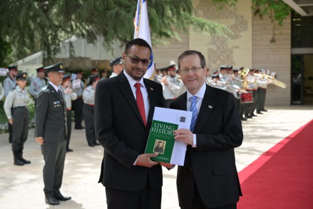 Somaliland Ambassador Presents Credentials to Israeli President