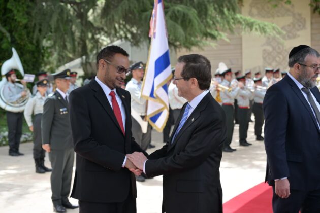Somaliland Ambassador Presents Credentials to Israeli President