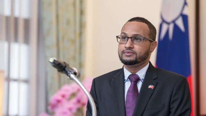 Somaliland Ambassador to Israel Mohamed Hagi, back when he was his country’s representative in Taiwan, Oct. 11, 2020. Credit: Presidential Office of the Republic of China via Wikimedia Commons. Somaliland Ambassador to Israel Mohamed Hagi, back when he was his country’s representative in Taiwan, Oct. 11, 2020. Credit: Presidential Office of the Republic of China via Wikimedia Commons.