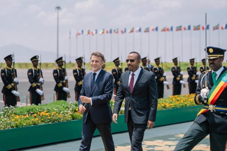 Macron Arrives in Ethiopia for Third Official Visit