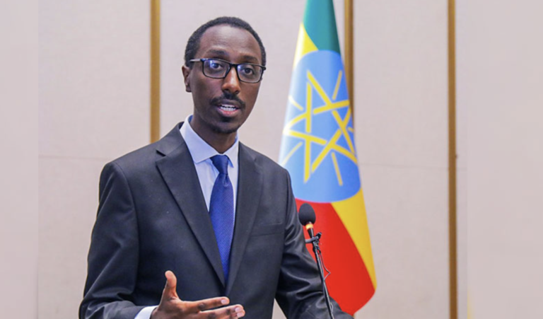 Ethiopia’s Minister of Foreign Affairs, Gedion Timothewos (PhD),