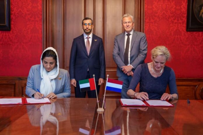 UAE, Netherlands Advance Strategic Cooperation on Energy, Water