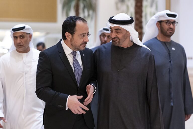 UAE, Cyprus Leaders Discuss Strategic Partnership