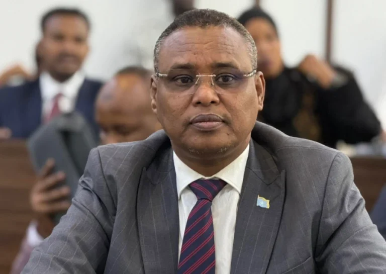Somalia's Deputy Prime Minister, Jibril Abdirashid Haji. PHOTO| FILE
