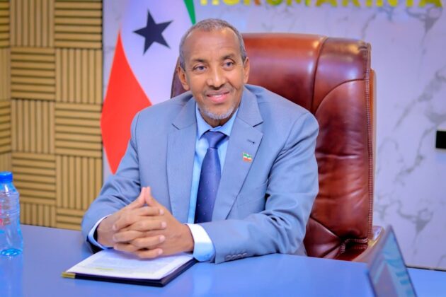 Somaliland's Minister of Finance and Economic Development, Abdillahi Hassan Aden