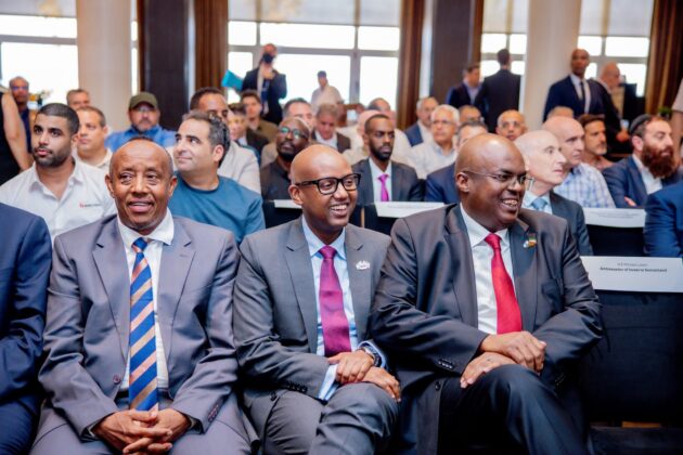 the inaugural Somaliland-Israel Business Forum in Tel Aviv on June 17, 2026, as more than 200 business leaders, investors and company representatives gathered to explore trade, investment and economic cooperation opportunities between Somaliland and Israel.