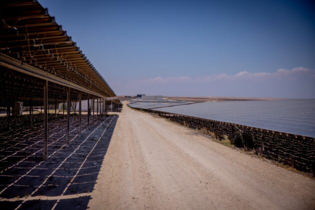 Rows of solar panels and advanced energy infrastructure highlight Israel's investment in renewable energy, one of the sectors explored by the Somaliland delegation during its official visit.