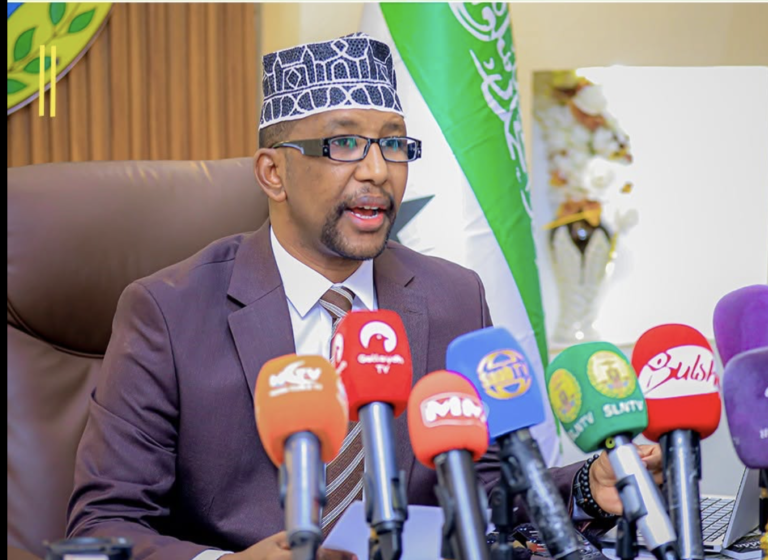 Somaliland Information Minister Barkhad Jama Batun