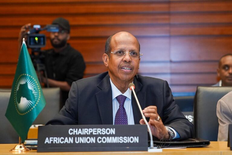 African Union Commission Chairperson Mahmoud Ali Youssouf