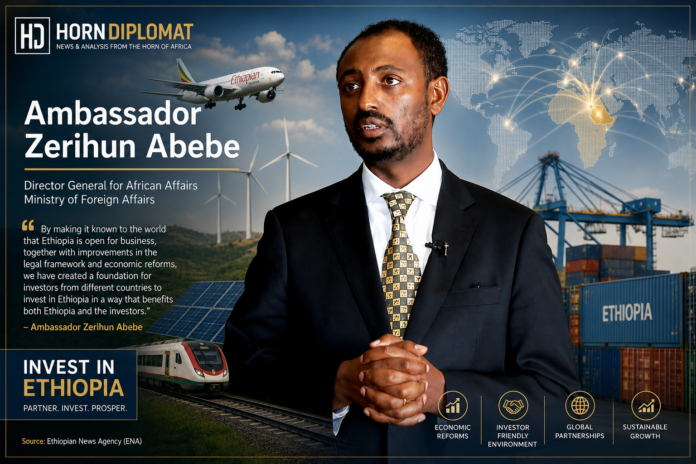 Director General for African Affairs at the Ministry of Foreign Affairs, Ambassador Zerihun Abebe, said Ethiopia has elevated business diplomacy to a strategic priority, aligning diplomatic engagement with the country's economic transformation agenda.