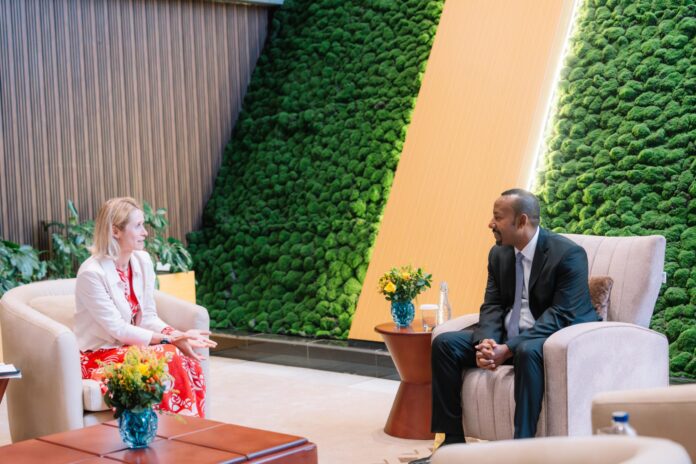 Ethiopian Prime Minister Abiy Ahmed held talks with European Union High Representative for Foreign Affairs and Security Policy Kaja Kallas