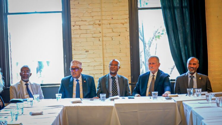 President Abdullahi attends a Washington lunch hosted by the International Conservation Caucus Foundation on Sept. 18, 2026.