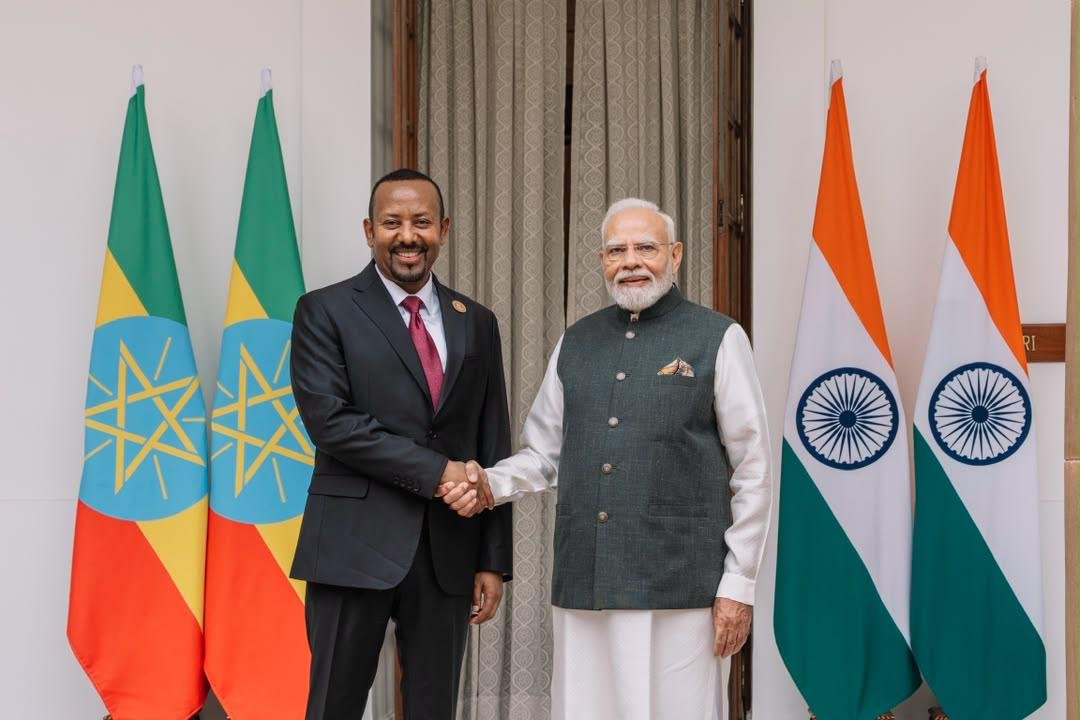 Abiy held talks with Modi on expanding bilateral relations